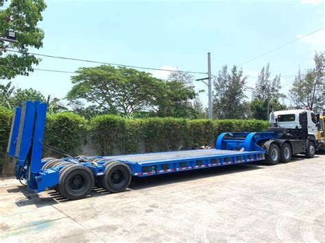 Low Bed Truck Rental Tractor Head with Lowbed Trailer for Rent, Business Services, Others on ...