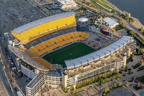 Aerial shot of Heinz Field in Pittsburgh | Stadium and Arena Photos ...