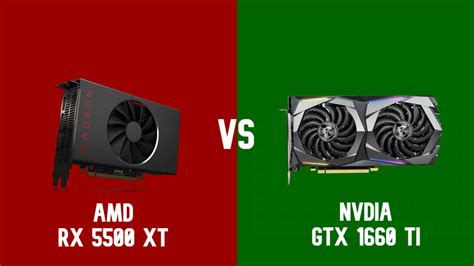 AMD Radeon RX 5500 XT Vs Nvidia GTX 1660 Ti: Which to Buy? | The World's Best And Worst