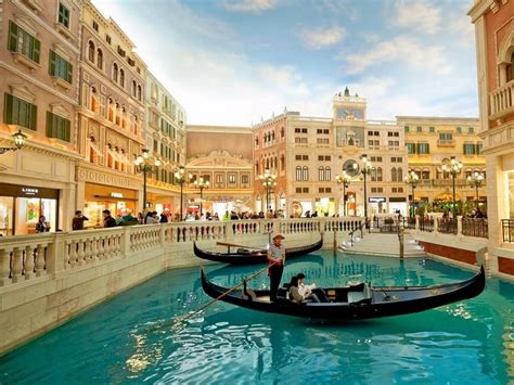 Ride a Gondola at the Venetian Macao