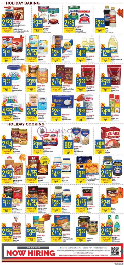 Food World Weekly ad valid from 11/16/2022 to 11/24/2022 - MallsCenters