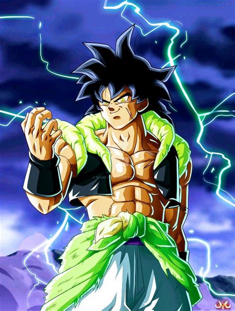 Broku - Broly & Goku Fusion, Dragon Ball Super | Anime dragon ball super, Dragon ball super ...