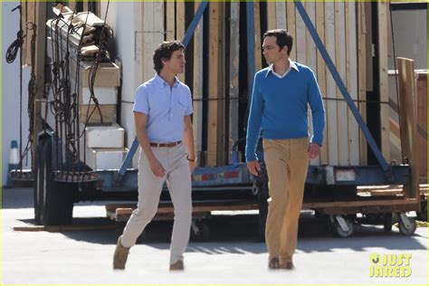 Photo: matt bomer jim parsons the boys in the band movie set 28 | Photo 4326196 | Just Jared ...