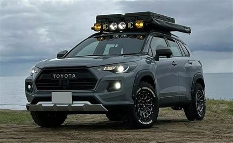 ¿Qué resulta de unir un Toyota Corolla Cross y un RAV4? con ustedes, el RAVCross