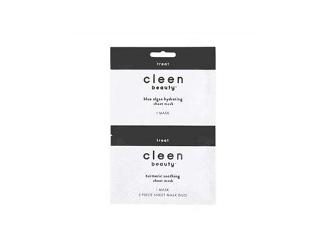 Cleen Beauty Blue Algae Hydrating & Turmeric Soothing Sheet Mask, 2 Ct ...