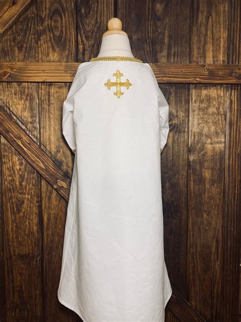 Orthodox Baptismal Gown Adult Baptismal Robe Teen Baptismal - Etsy