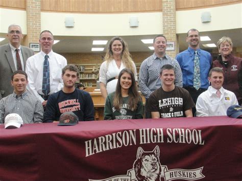 5 Harrison Standouts Sign with Division I Schools (VIDEO) | Harrison ...