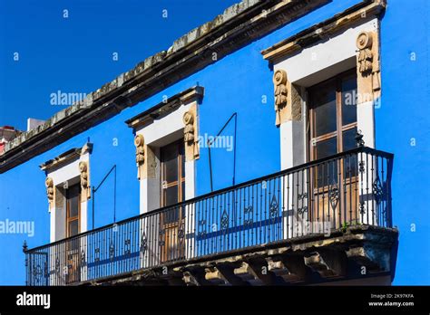 Colonial architecture, Oaxaca city, Mexico Stock Photo - Alamy