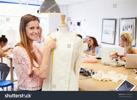 College Students Studying Fashion And Design Stock Photo 213330259 : Shutterstock