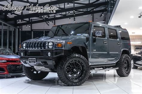 2005 HUMMER H2 SUV RARE STEALTH GRAY! +UPGRADES! VERY CLEAN! - Chicago ...