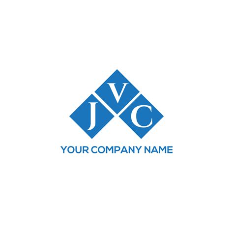 JVC letter logo design on white background. JVC creative initials ...