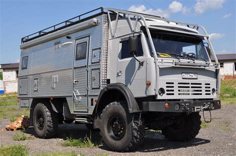 KAMAZ Tent Campers, Truck Camper, Camper Van, Offroad Camper, 4x4 ...