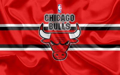 Download wallpapers Chicago Bulls, basketball club, NBA, emblem, new ...