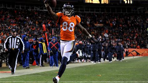 Demaryius Thomas, Broncos great, retires after 10 seasons in NFL