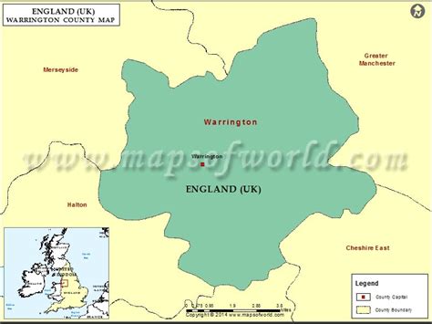 Warrington County Map | Map of Warrington County