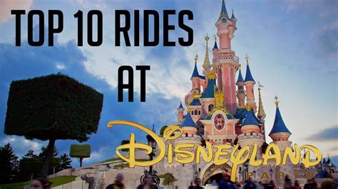 Top 10 Disneyland Rides