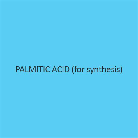 Buy Palmitic Acid (For Synthesis) online at ibuychemikals.com in small ...