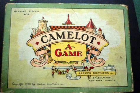 CAMELOT BOARD GAME circa 1930 No Missing Pieces Parker Brothers. $58.00 ...