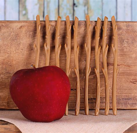 Reusable Candy Apple Sticks, Caramel Apple Sticks, Branch Treat Sticks ...