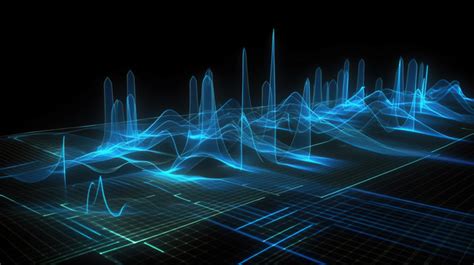 Blue Images Image Of The Pulse Signal Shows Lines Backgrounds | JPG Free Download - Pikbest