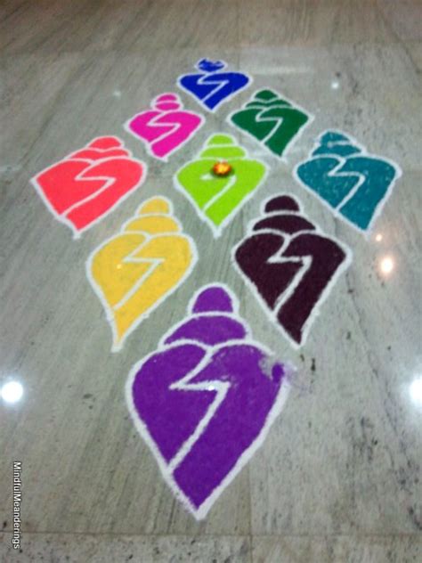 Sankranti Rangoli Designs - Easy and Simple - Artsy Craftsy Mom