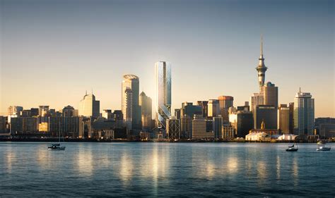 Images Reveal Tallest Tower in Auckland, New Zealand Set for Completion ...