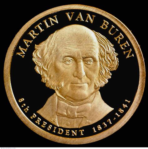 1 Dollar 2008 S - Martin Van Buren Proof, Dollar, Presidential Series (2007-present) - United ...