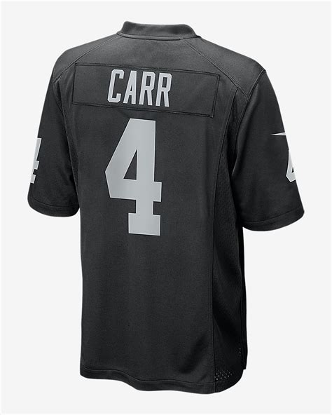 NFL Las Vegas Raiders (Derek Carr) Men's Game American Football Jersey. Nike UK