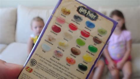 HARRY POTTER BERTIE BOTTS JELLY BEAN CHALLENGE! - YouTube