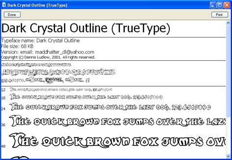 Fonts Pack 2011 1.0 - Download, Screenshots