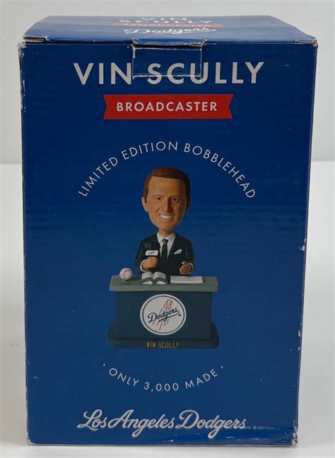 Lot Detail - Vin Scully Signed Limited Edition Bobblehead (PSA/DNA)