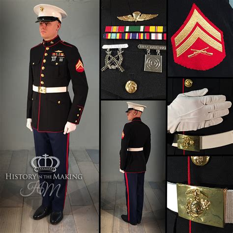 United States Marine Corps- Dress Blues Uniform - History in the Making