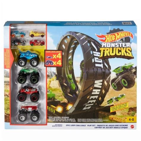 Hot Wheels Monster Truck Epic Loop Challenge Playset, 1 unit - Fred Meyer