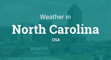 Weather in North Carolina, United States