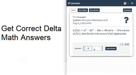 How to Get Delta Math Answers | #1 DeltaMath Solution