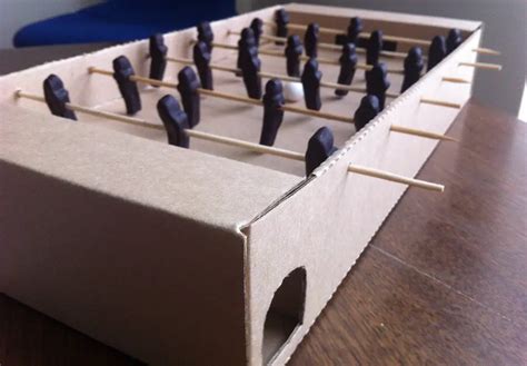 Making Your Own Cardboard Foosball Table – GetFoosball.com