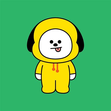 How To Draw Shooky Bt21 Line Friends Easy Drawings Dibujos | Images and ...