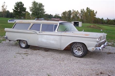 1959 Ford Wagon | Car art, Wagon, Ford