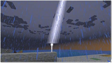 Which mobs change when struck by lightning in Minecraft?