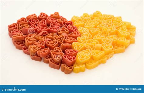 Valentines pasta stock image. Image of flavour, love - 49924833