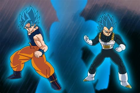 Goku Vegeta SSJ Blue