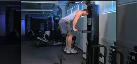 How to Practice proper chest focused Gravitron machine dips « Exercise ...