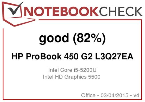 HP ProBook 450 G2 Notebook Review - NotebookCheck.net Reviews