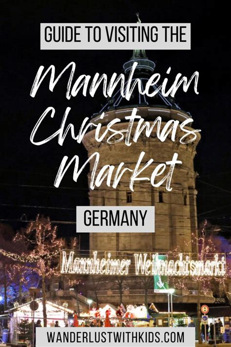 Mannheim Christmas Market: Everything You Need to Know [2024] • Wanderlust with Kids