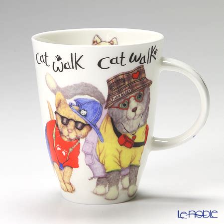 Le noble - Roy Kirkham "Animal Fashion - Cat" Louise Mug 400ml