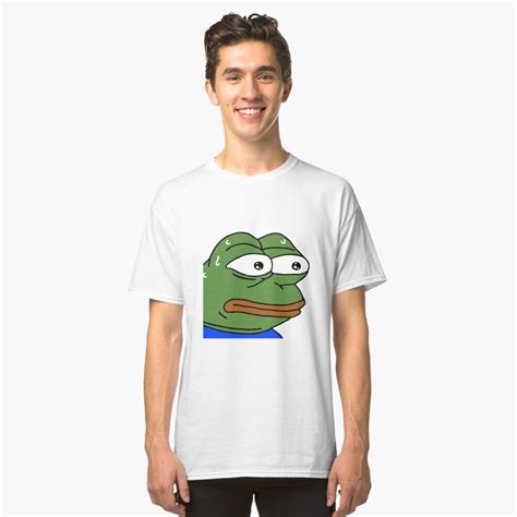 "monkaS Twitch emote " T-shirt by TheBarriee | Redbubble