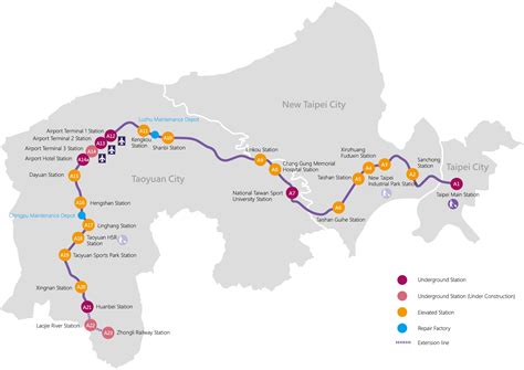 Taipei Taoyuan Airport MRT link opens between the airport and the City - Economy Class & Beyond