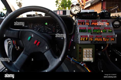 Back To The Future Delorean Interior