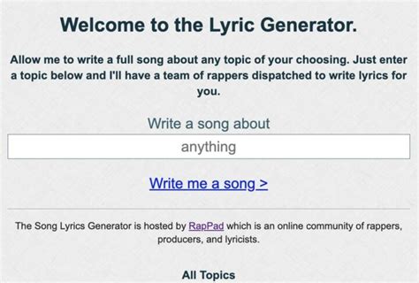 14 FREE Rap Generator Apps To Get Rap Lyric Ideas Fast! 2023