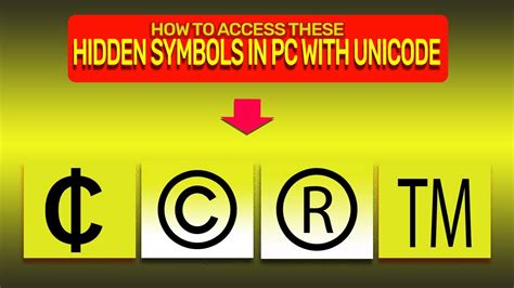 How to access the cedi symbol, copyright symbol and more using UNICODE | Character Map and MS ...